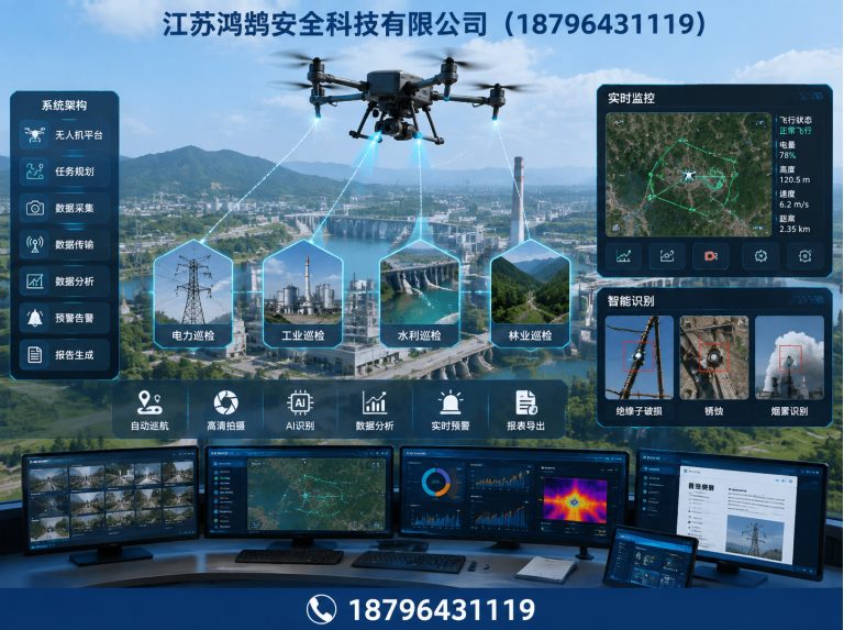 阜阳无人机巡检系统展示图